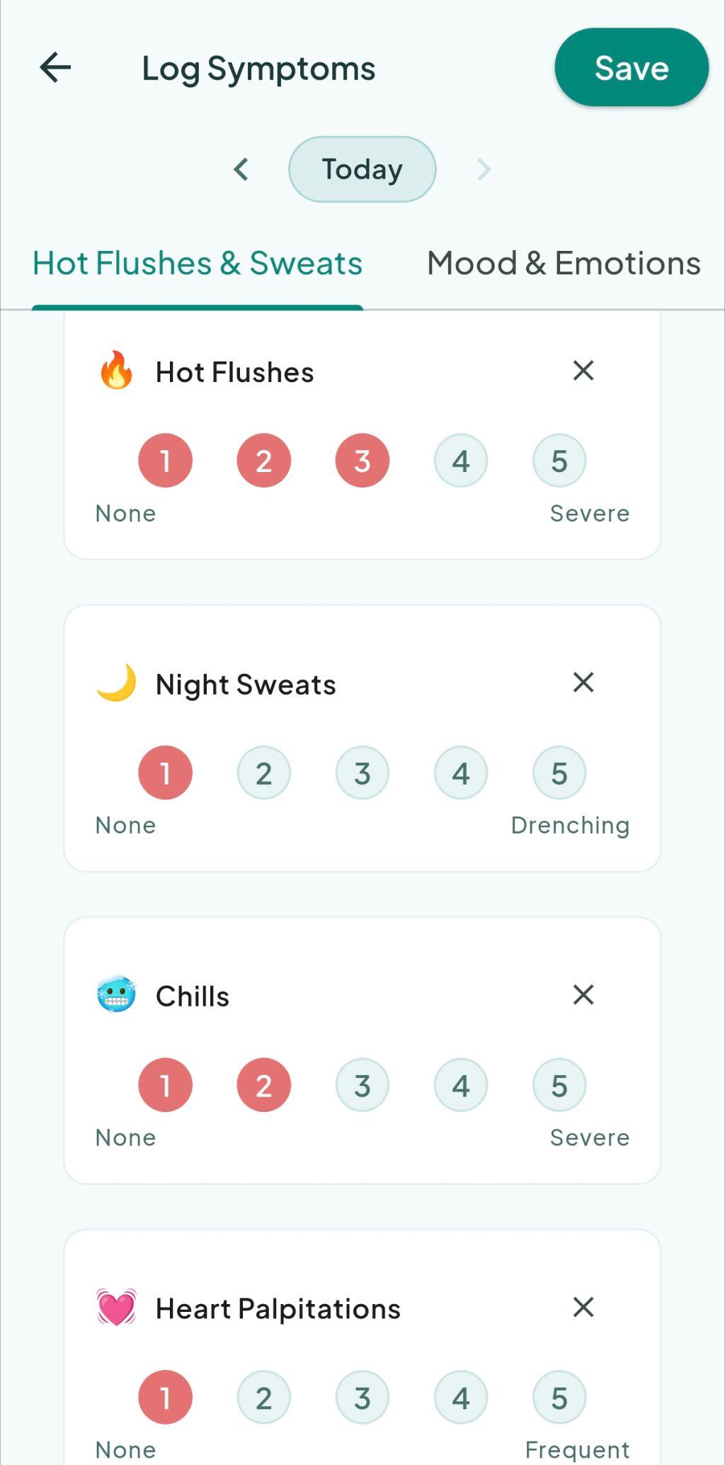 Calendar at a glance